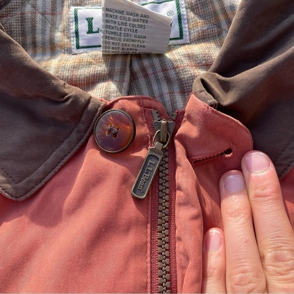 Men's Rust Jacket with Brown Collar - Picture 10 of 16